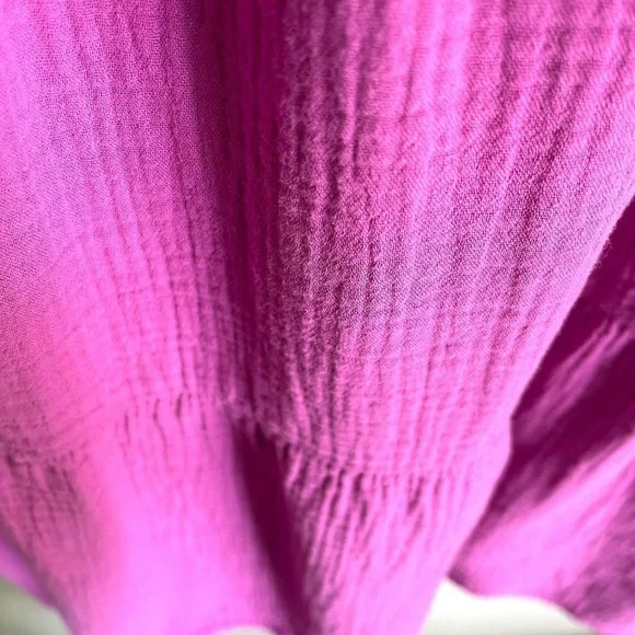 Universal Thread purple pink tiered cotton summer dress - Picture 6 of 8